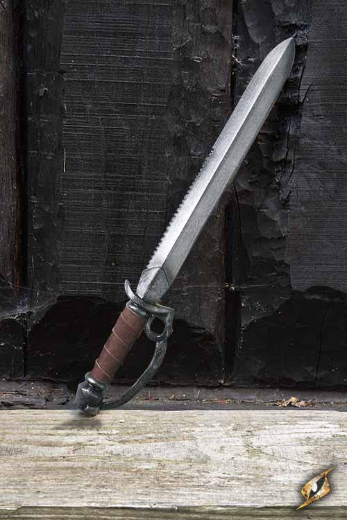 Jäger Schwert 60 cm Braun/Silber