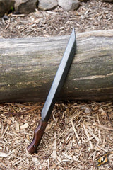 Knife Seax 51 cm Brown/Silver
