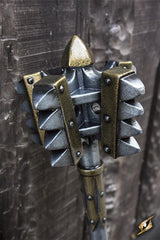 King Mace 108 cm Steel/Gold