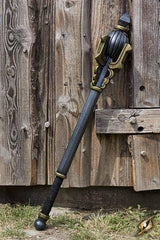 Nobel Streitkolben 95 cm Schwarz/Gold