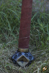 Zwergen Großhammer 152 cm Braun/Silber
