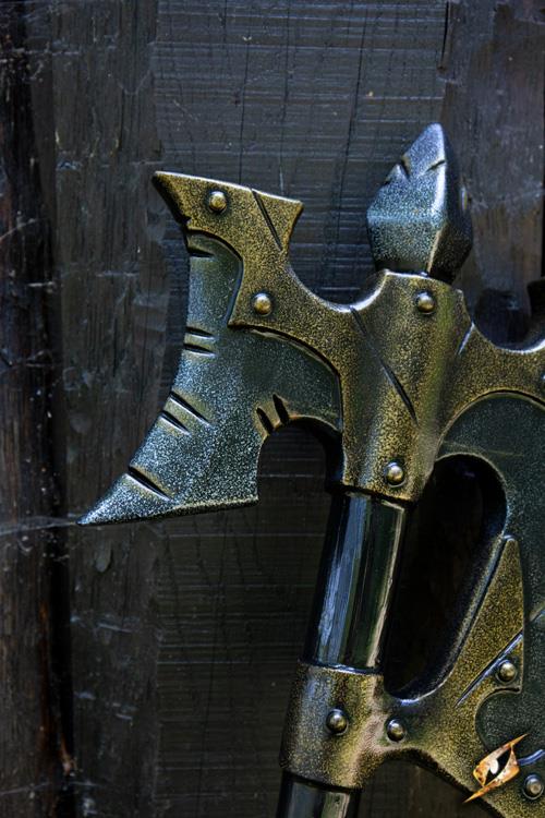 Chaos Axe 110 cm Steel/Gold