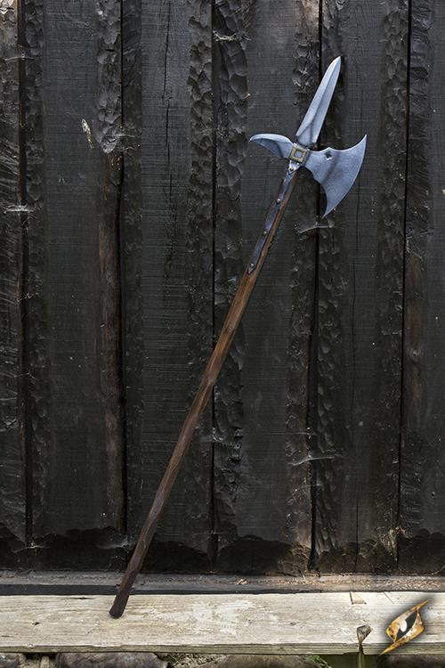 Hellebarde 190 cm Holz/Stahl
