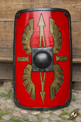 Square Shield Scutum Red