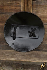 Round Shield Braced ø60 cm Wood/Steel