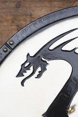 Schild Viking Dragon 80cm, weiß