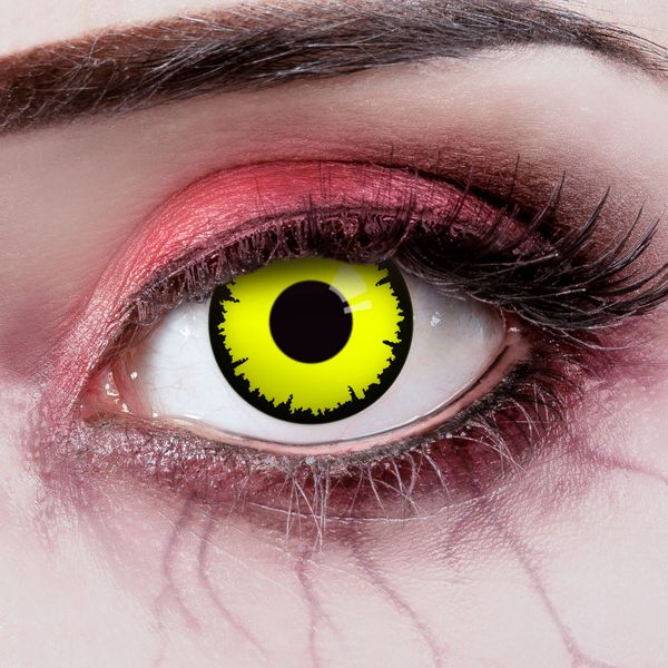 Contact Lenses Vampire Fever Yellow