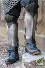 Outrider Beinschienen aus Stahl