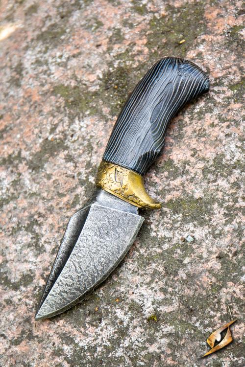 Breites Wurfmesser 19cm Dunkel