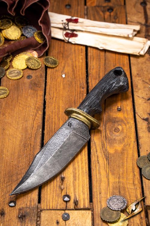Ranger Messer 32cm Schwarz/Gold