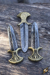 3 Stück Wurfmesser Assassine Inquisitor 13cm