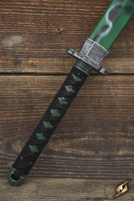 Katana Viridian 100 cm Schwarz/Grün