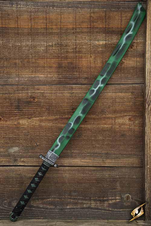 Katana Viridian 100 cm Schwarz/Grün