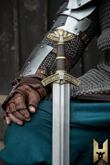 Schwert Dreki 85cm Gold