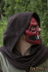 Maske Skull Trophy, rot