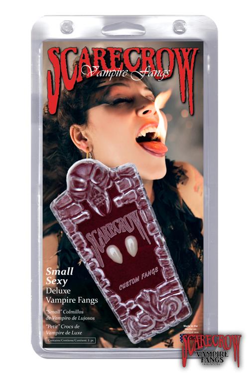 ScareCrow Vampire Fangs Small White