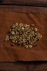 Hohlniete KØ9,2 x L9,0 mm Eisen/Messing