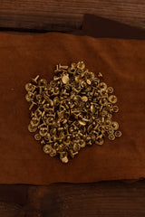 Hollow Rivet KØ7,0 UØ9,2 x L8,2 mm Brass