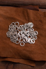 Ring For Eyelet D:8,9 mm; L:0,8 mm; U:14,8 mm Brass/Nickel