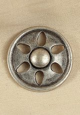Rivet-Plate Blossom Antique Silver