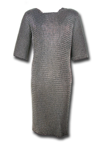 Short Sleeve Chainmail Polished Steel – Medieval and More