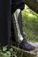 ConQuest Black Ice Arm & Leg Protection Set Polished Steel/Black