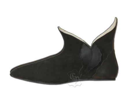 Medieval Shoes Leif Black