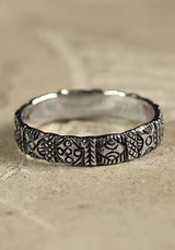 Viking Ring Bandur Silver