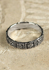 Viking Ring Bandur Silver