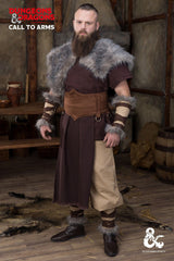 Dungeons & Dragons Barbaren Gewandset Braun/Hanf