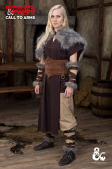 Dungeons & Dragons Barbaren Gewandset Braun/Hanf