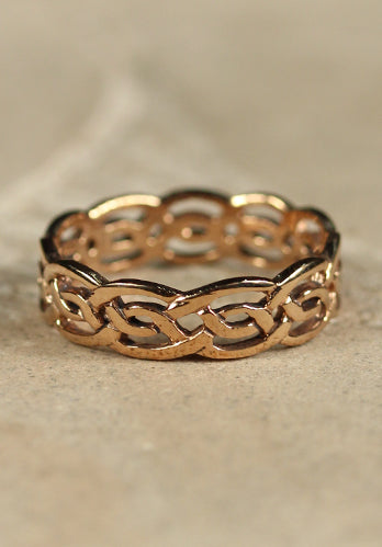 Keltischer Ring Lian, bronze