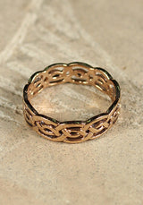 Keltischer Ring Lian, bronze