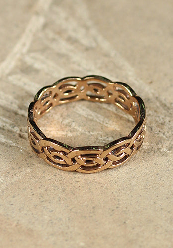Keltischer Ring Lian, bronze