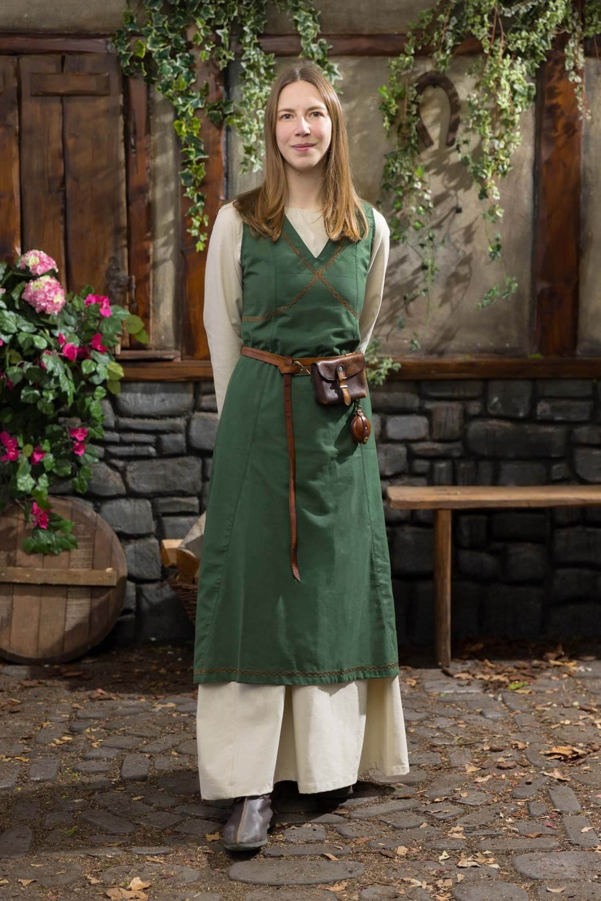 Kleid Khara - Grün