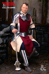 Dungeons & Dragons Steel Pauldrons polished