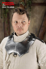 Dungeons & Dragons Steel Gorget polished