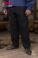 Dungeons & Dragons Bard Trousers Black