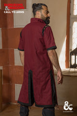 Dungeons & Dragons Kämpfer Tunika Bordeaux/Schwarz
