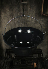 Enameled Kettle 15L Blue/Black