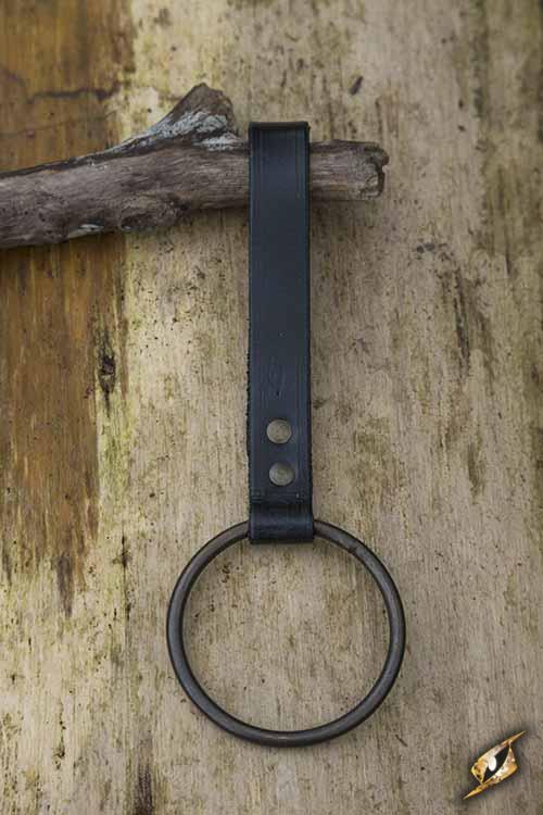 Schwerthalter Ring groß, schwarz