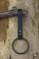 Schwerthalter Ring groß, schwarz