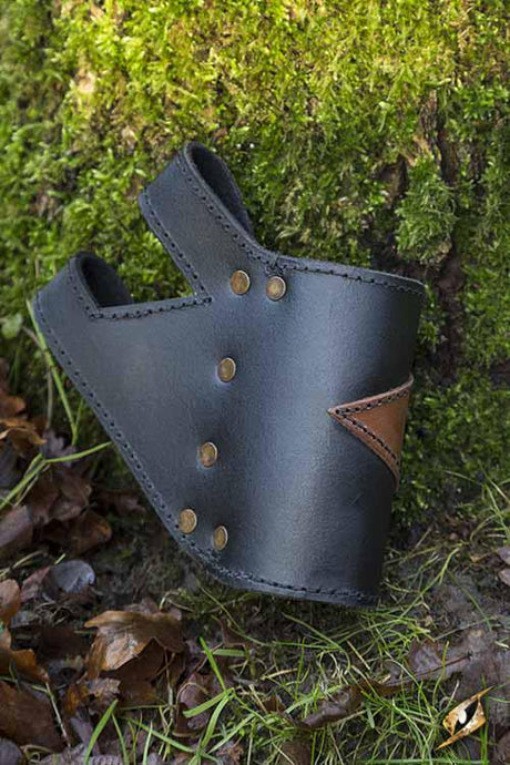 Schwerthalter Haste, schwarz/braun