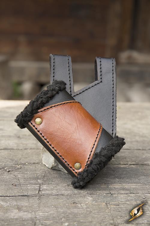 Holder Fur Black/Brown