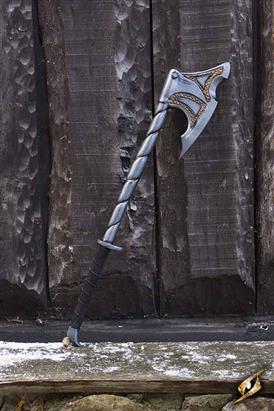 Axe Executioner 85 cm Steel/Gold