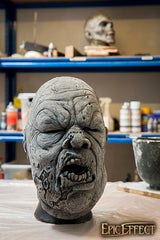 Zombie Mask Big Rotten 59-61 cm Unpainted