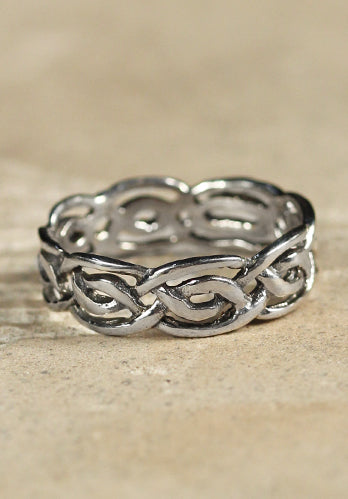 Keltischer Ring Lian, silber