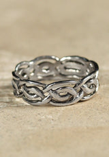 Keltischer Ring Lian, silber