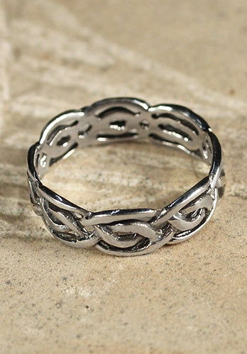 Celtic Ring Lian Silver