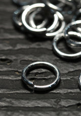 Kettenringe Aluminium 6,5mm